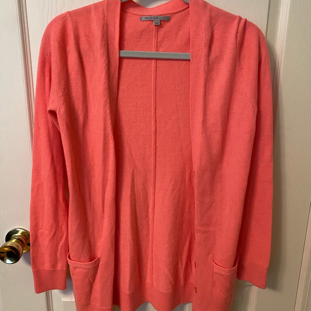 Old Navy Peach/Orange long sweater